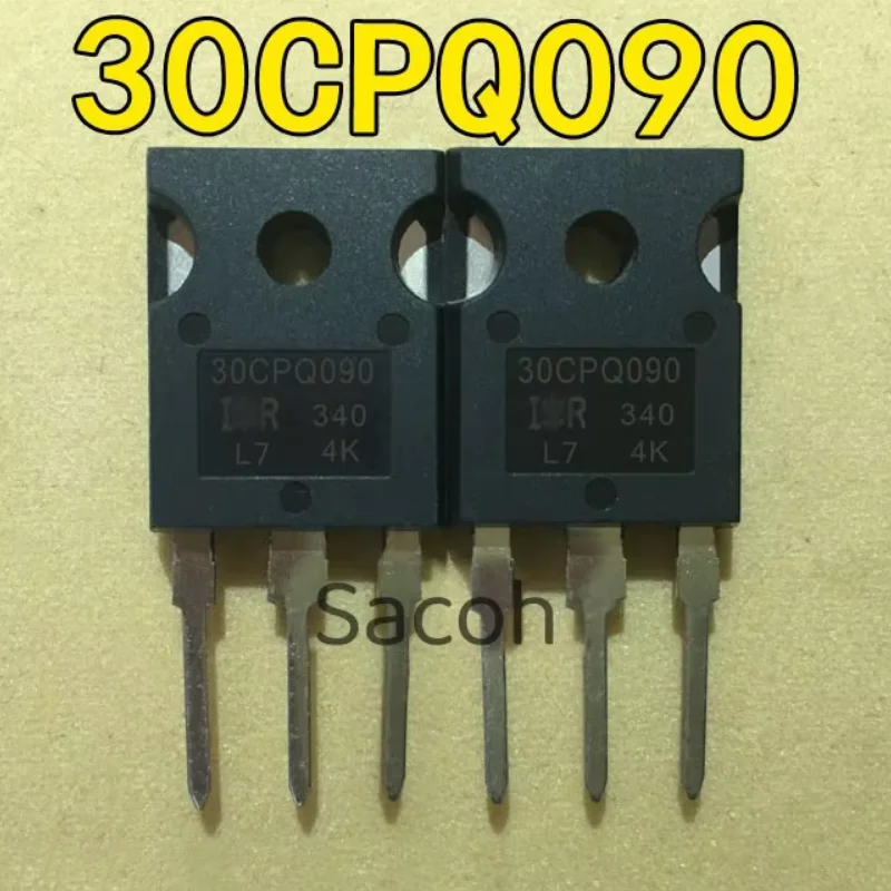 

Refurbished Original 10Pcs/Lot 30CPQ090 30CPQ090PBF OR 30CPQ080 OR 30CPQ060 TO-247 30A 45V Schottky Rectifier