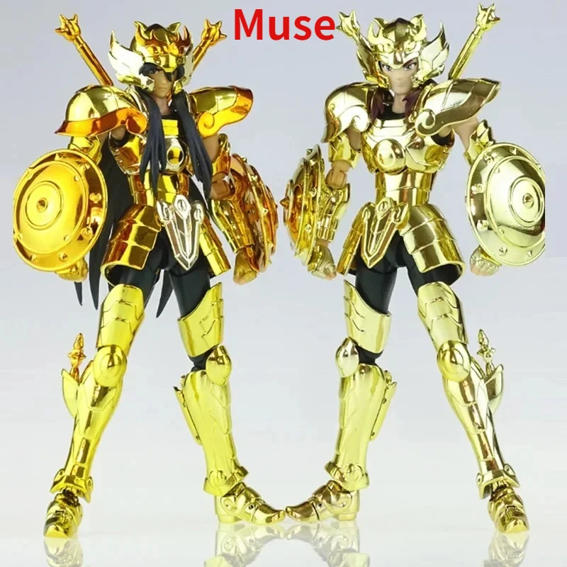 

In Stock CS Model Saint Seiya Myth Cloth EX Libra Docko/Dohko with Dragon Shiryu Head Gold Knights of The Zodiac Action Figure