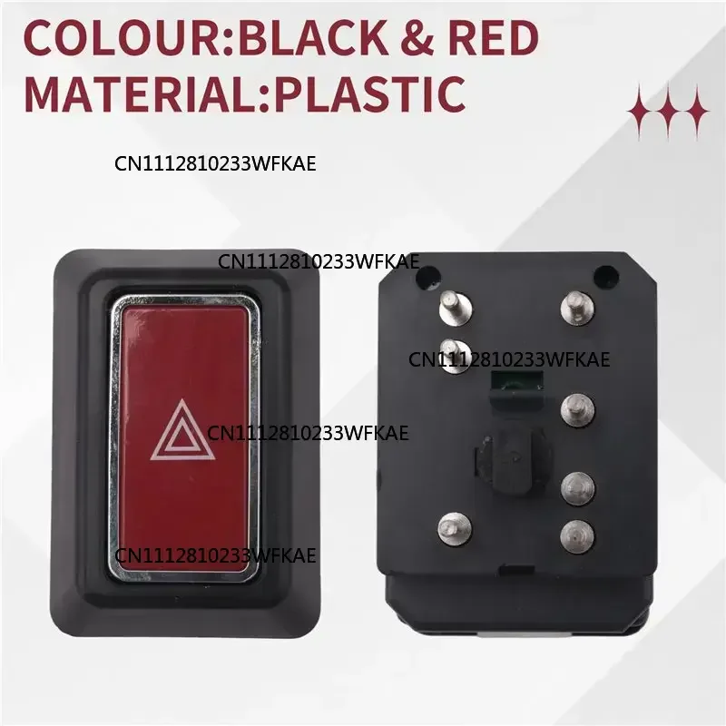 For ABNF!Car Hazard Flasher Switch 1238200205 for 1977-1981