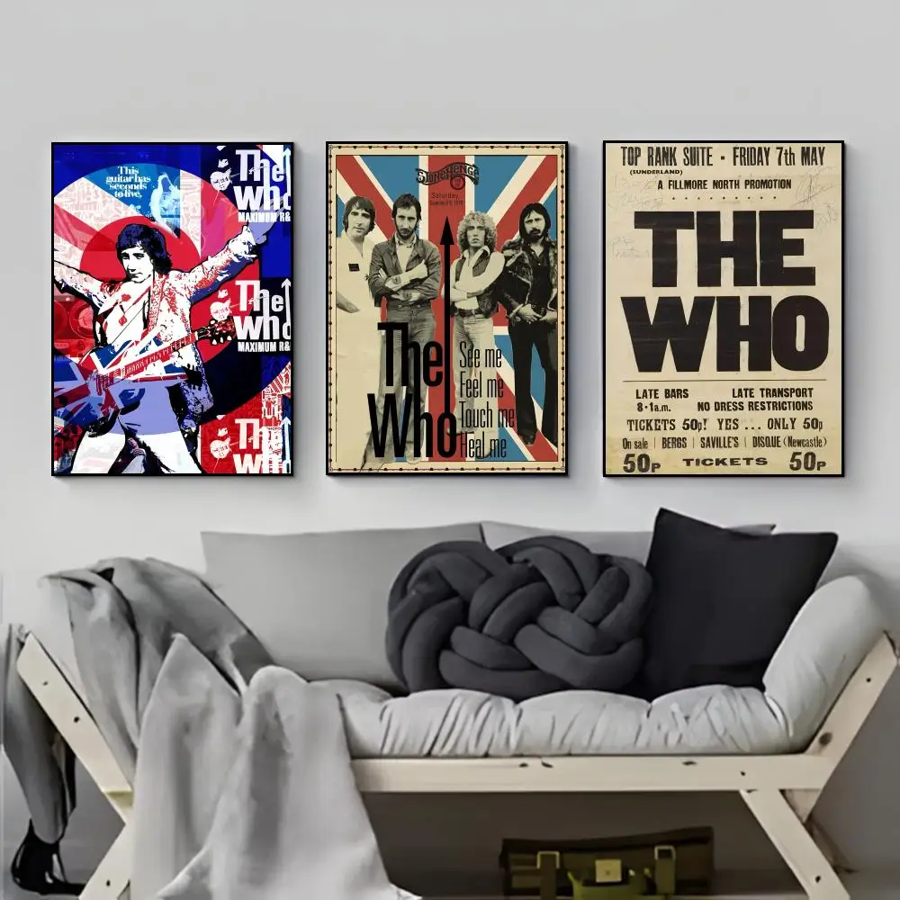 Loud Energetic Band The W-Who Poster Poster HD  Waterproof Wall Sticker Bar Living Room Decor Gift