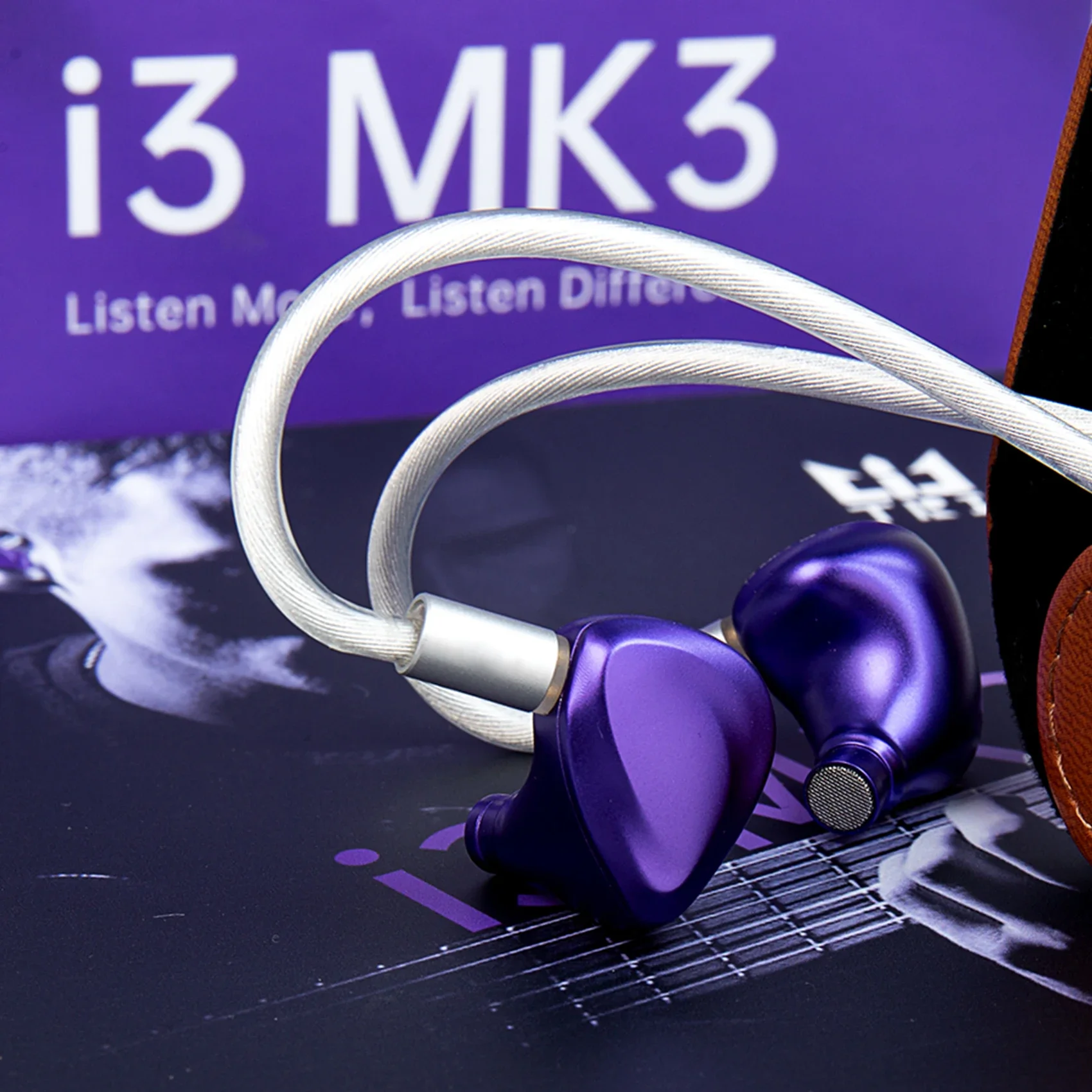 TRI I3 MK3 HIFI Earphone Planara+BA+DD Hybrid Flagship In-ear Monitor Headphones High Resolution Wired Earphone