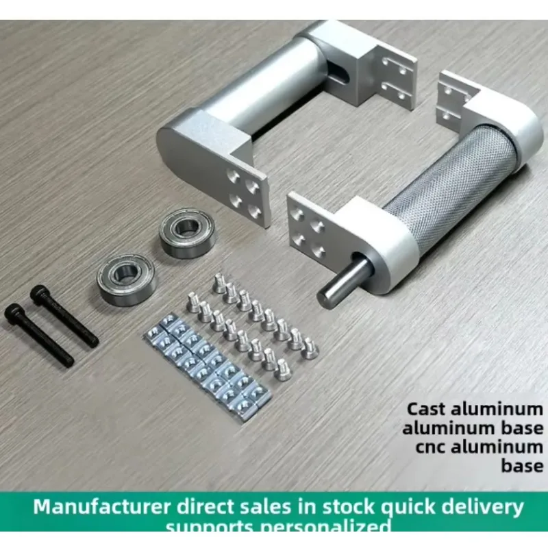 Complete set of conveyor accessories, conveyor belt assembly line rollers, master and slave power rollers, 2040CNC aluminum seat