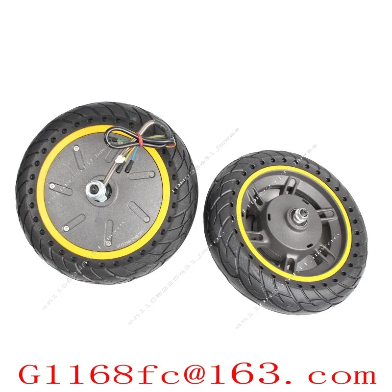 Motor Rear Drive -36V-500W - Wire Length 37CM, Suitable for MAX G30 Models, Yellow Border Fluorescent Green