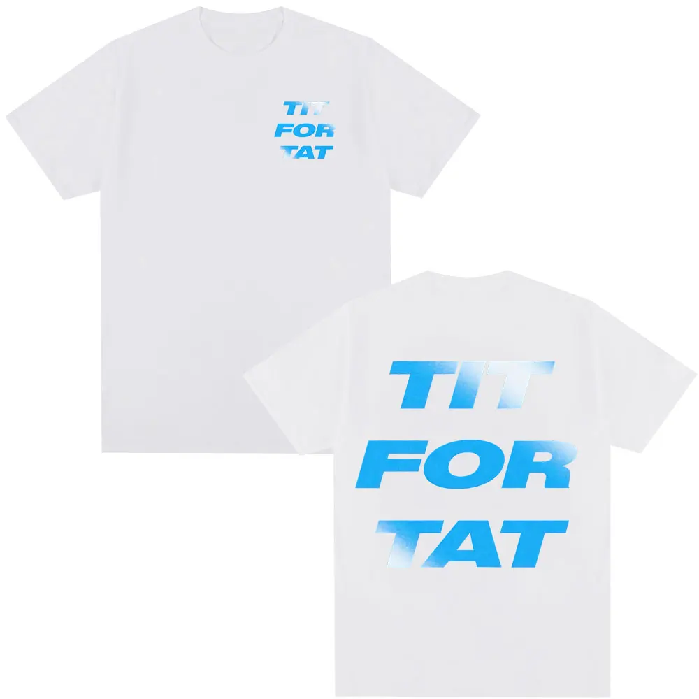 تيت ماكراي تيت لألبوم تات 2025 تي شيرت للرجال والنساء ملابس الهيب هوب Harajuku تي شيرتات قصيرة الاكمام تي شيرتات قطن كبيرة الحجم #3