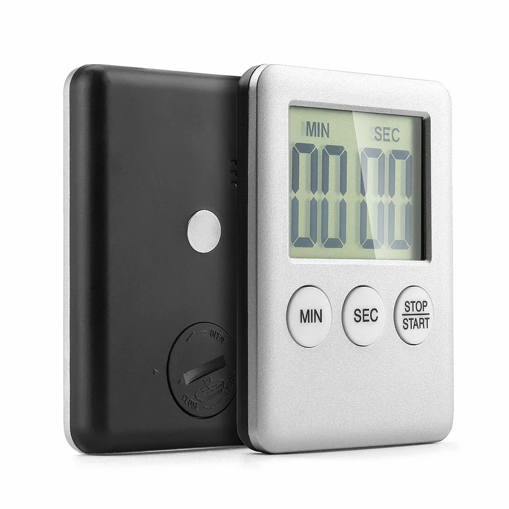 Countdown Cooking Timer Accessories Clock Digital Screen Kitchen Living Room Magnetic Multifunctional Office New