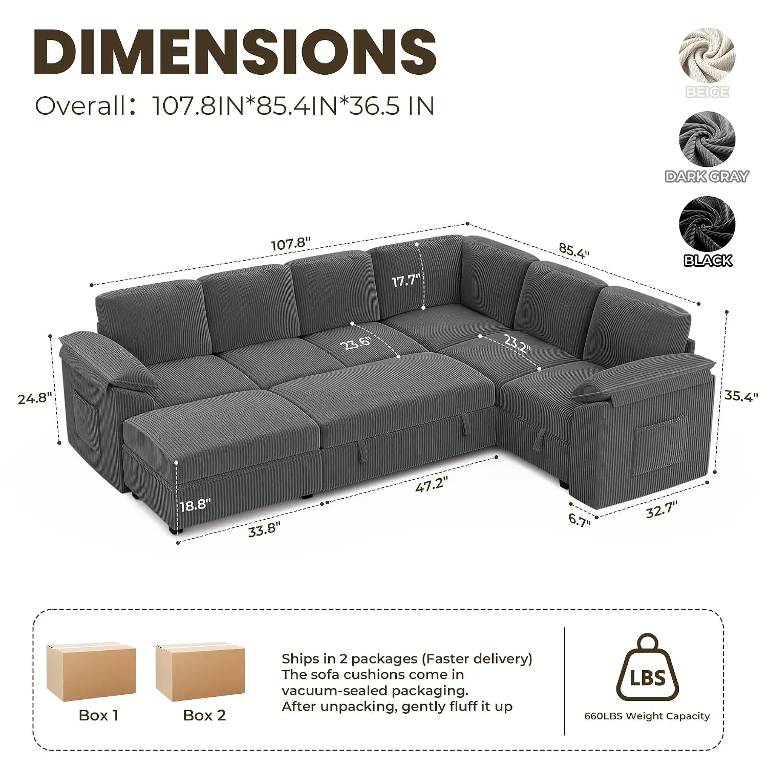 Thumbnail 2 - #31 Cheap Modular Sectional Sofas Worth Buying