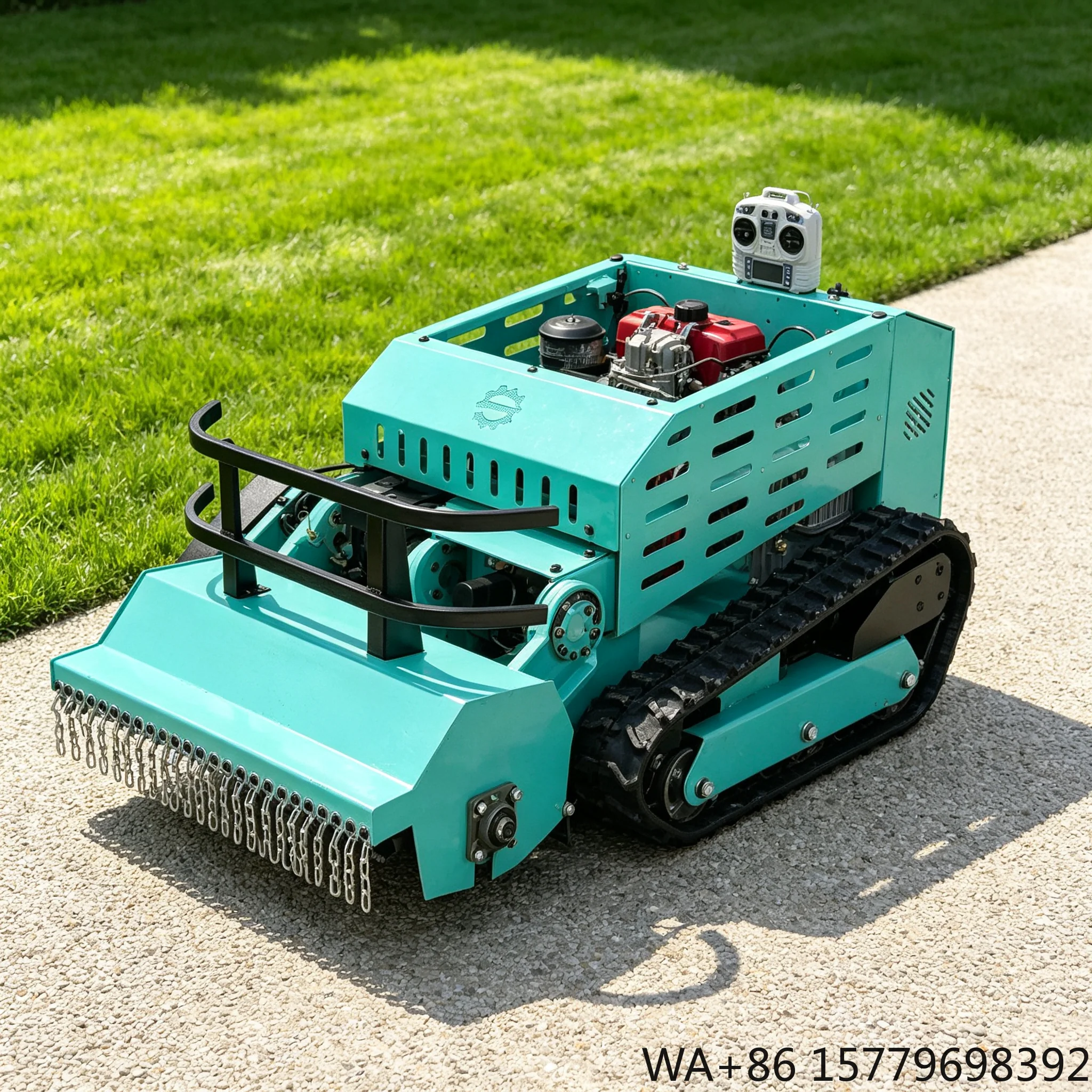 Robot Track - 800mm Reel Blade Lawn Mower Remote