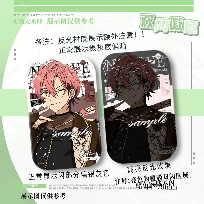 أنيمي فرقة نجوم كون ماشو شارات أنيمي شارة الكرتون بروش الملابس على ظهره مجوهرات اكسسوارات هدايا #3