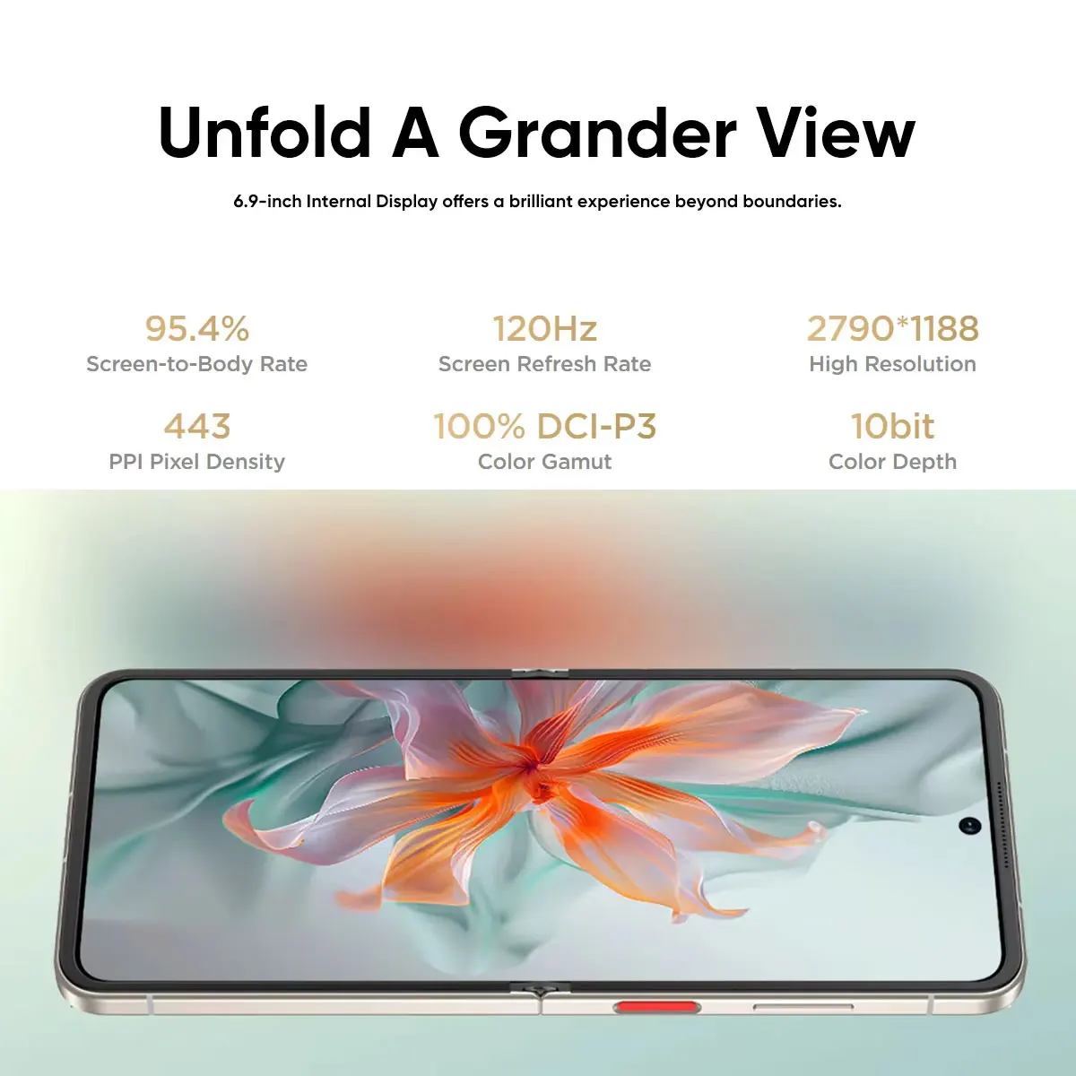 Nubia Flip 5G Global Version 6.9" Snapdragon 7 Gen 1 4310mAh battery 33W Charging Pocket-sized Foldable Design 50MP AI Cameras