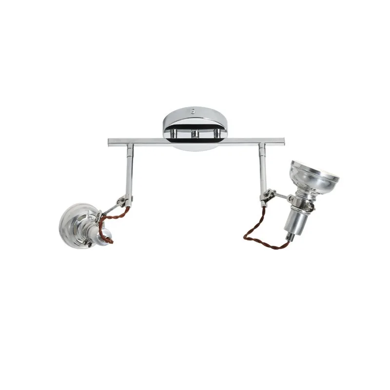 Bedroom ceiling lamp adjustable angle, Bauhaus hallway aisle retro room spotlight iron