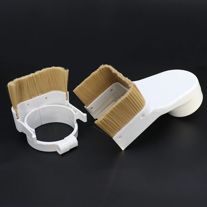 CNC Spindle Dust Shoe 70MM 75MM 80MM 85MM 90MM 100MM Dust Collector Dust Cover Brush for CNC Router Milling Machine