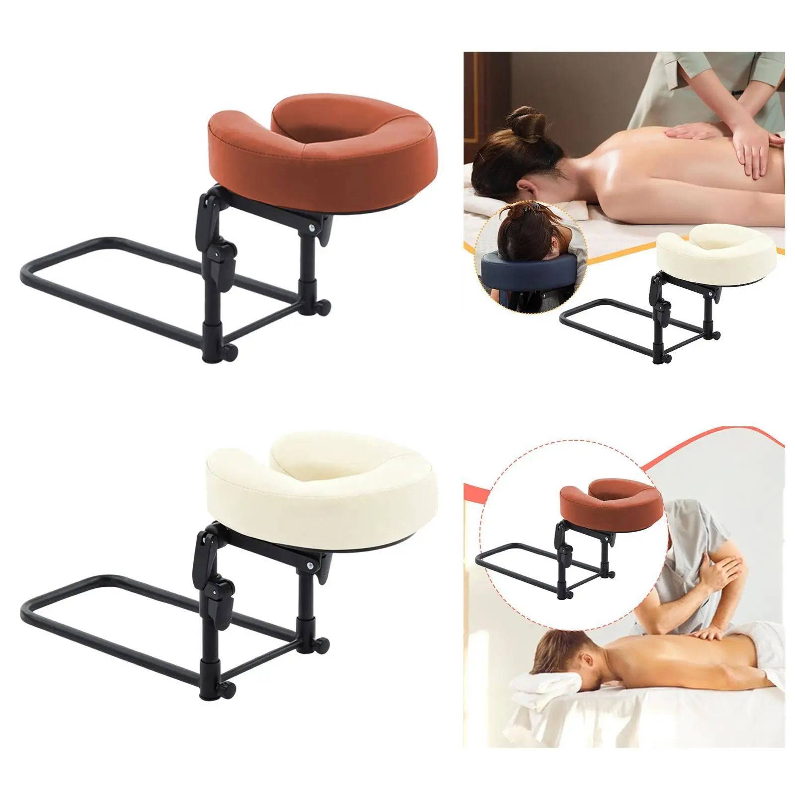 Headrest for Bed Face Cradle Multi Function Face Pillow Cradle Support Siesta Artifact Resuable Comfortable for Office