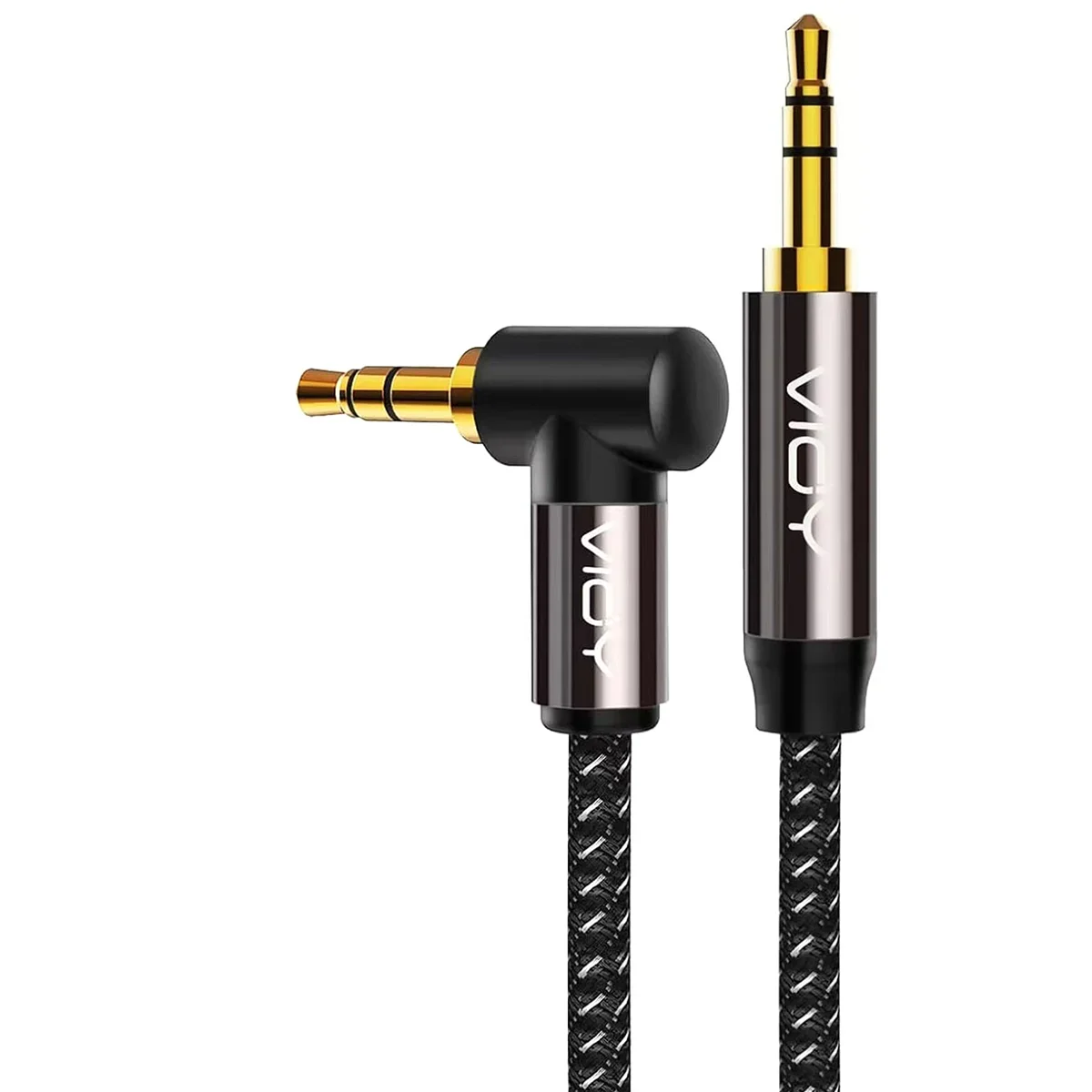 3.5mm Aux 케이블 90도 직각 잭 3.5mm 남성-남성 스테레오 오디오 코드 아이폰 헤드폰 MP3 노트북 스피커 등