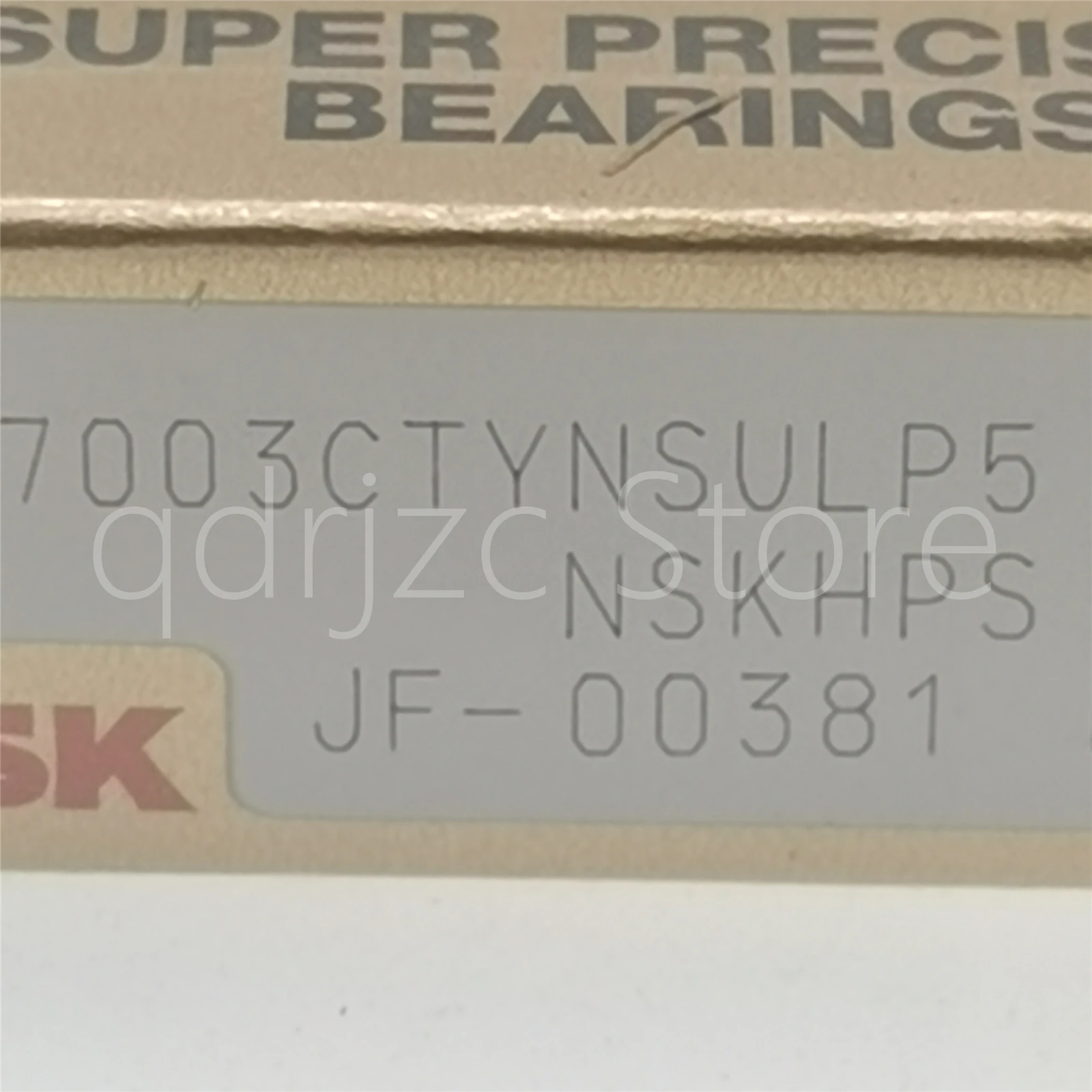 Precision angular contact ball bearing 7003CTYNSULP5 7003C SULP5 = 7003CY P5 7003CG/GLP5