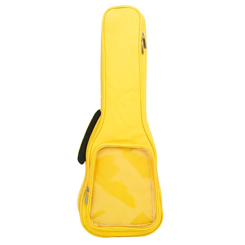 

ABRT-23 Inch Oxford Cloth Small Guitar Bag Transparent Side Pocket Ukulele Bag Guitar Bag