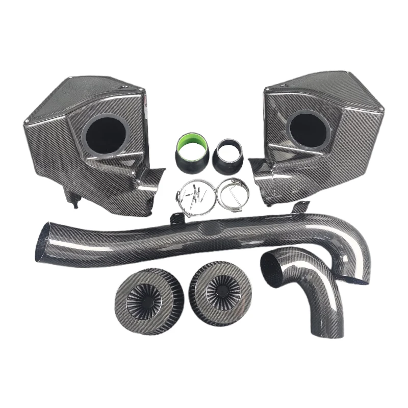 

Dry Carbon Fiber Air Intake Kit For BMW M3 M4 G80 G82