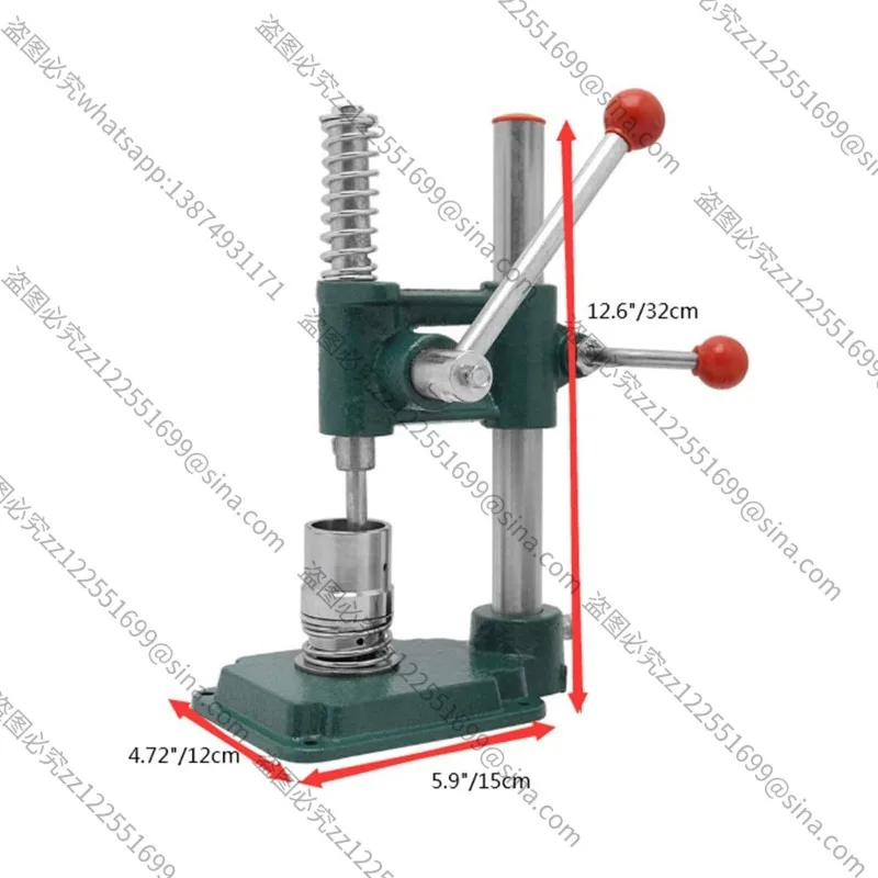 For Wholesale Multifunctional Hand Press Machine, Hand Operated Button Cover Punching Machine for Sofa Buttons