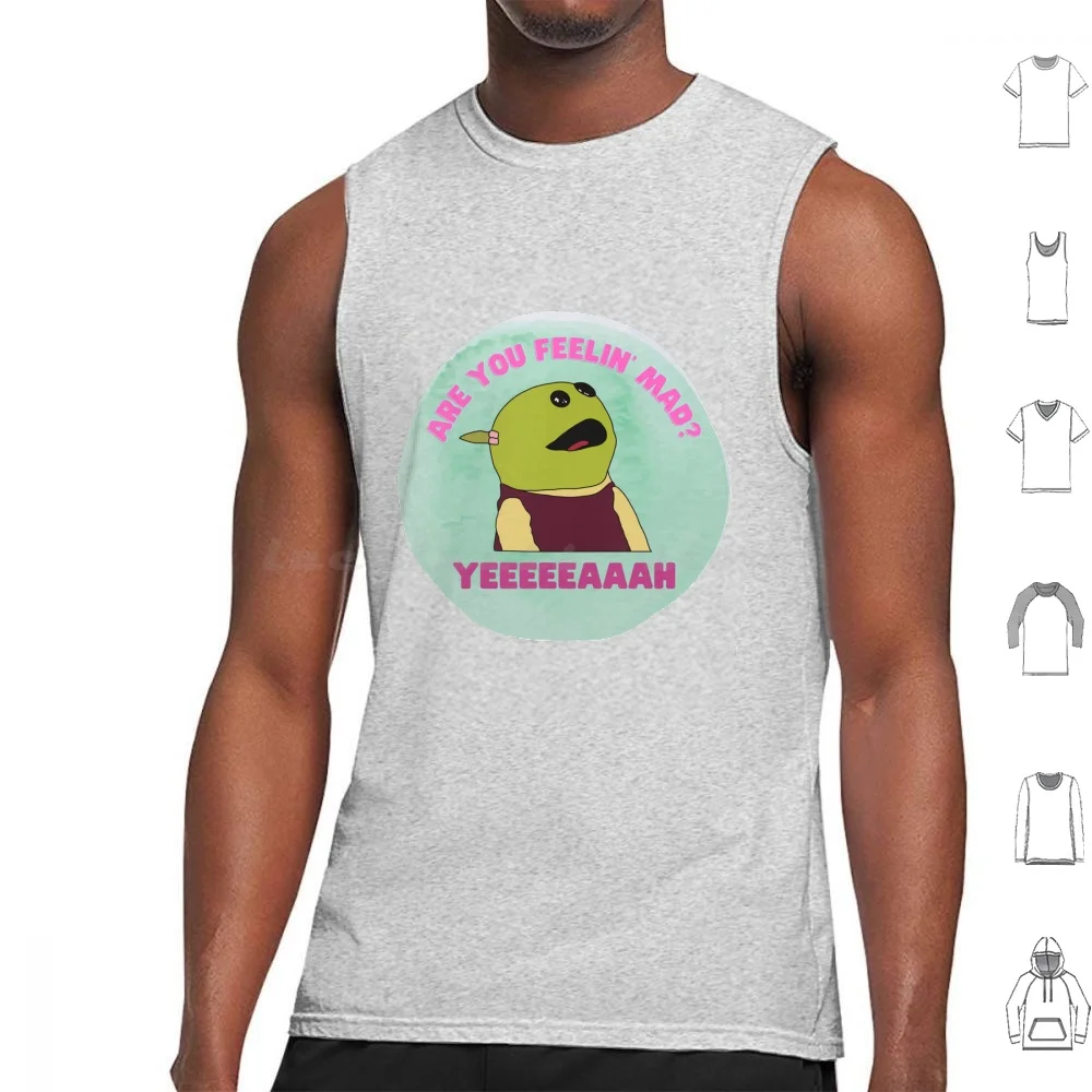 Are You Feeling Mad Nanalan' Tank Tops Print Cotton Nanalan…