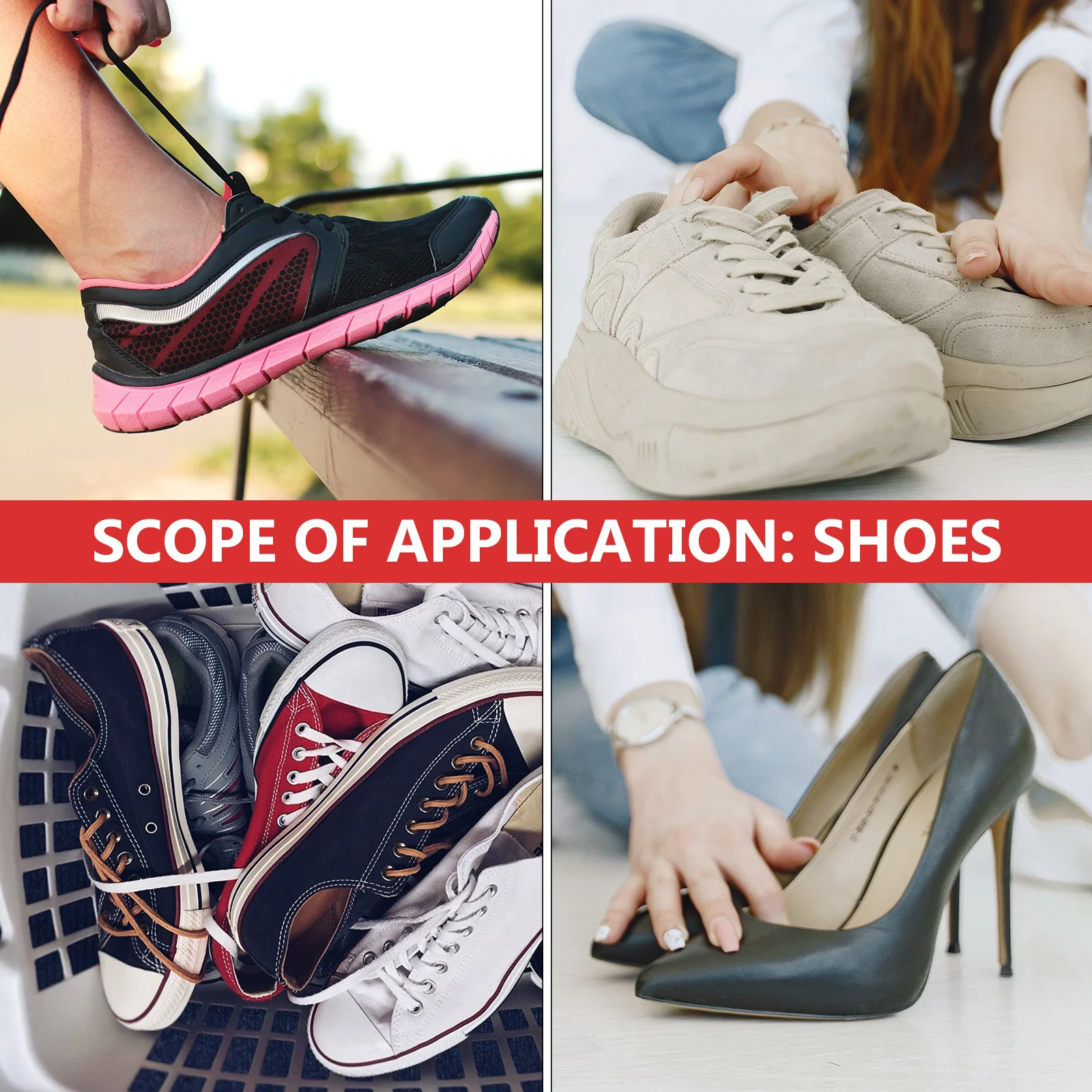 

1 Pair Shoe Stretchers Abs Aluminum Adjustable Shoe Expander Practical Shoes Support Holder Compact Mini Stretcher Durable For