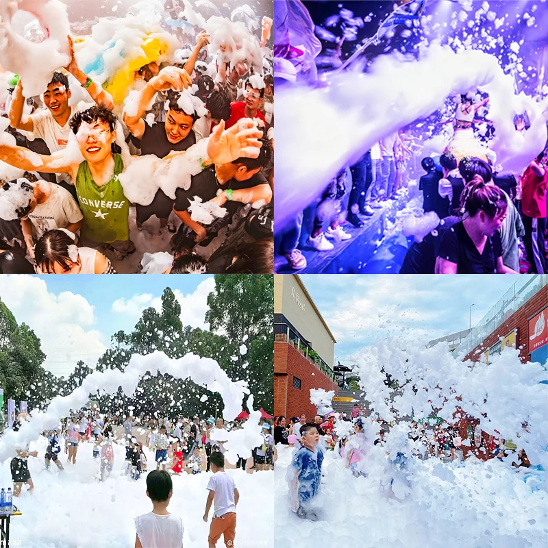

For New Style Waterproof 1500W Foam Machine Party Outdoor Park Swimming Pool Party Plastic Spray Foam Cannon Machine Party