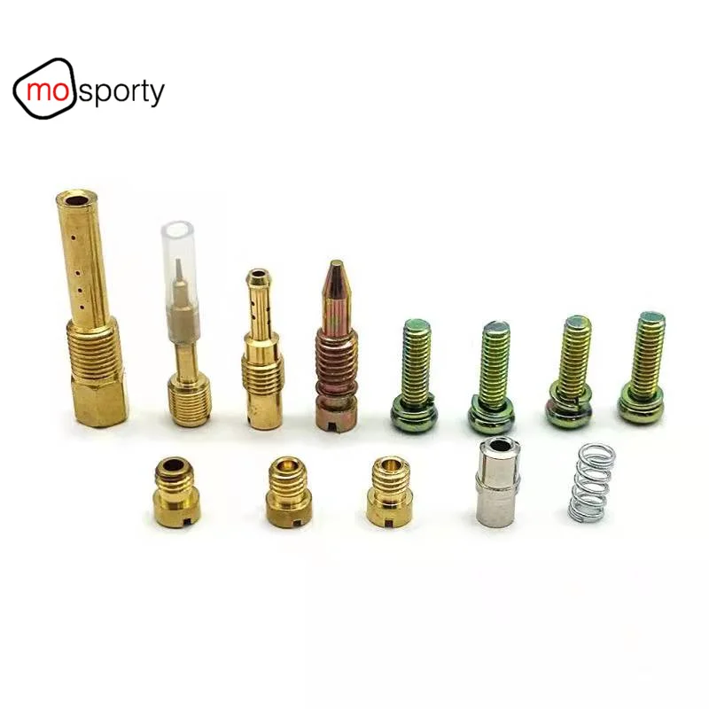 Kit de reparación de carburador con émbolo, diafragma de vacío, junta de válvula de aguja, tornillo de aire para Honda CBX400F 1981-1984 CBX 400F 400 F