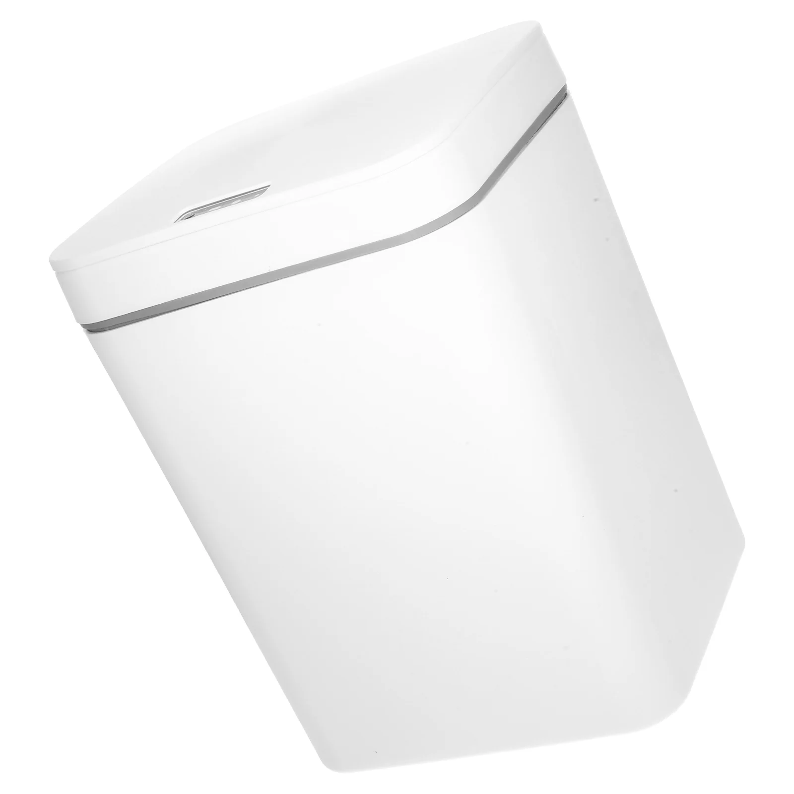 

1Set Household Smart Sensor Trash Can Smart Charging Ashcan Induction Vibration Silent Close for Home Office Dormitory Kitchen