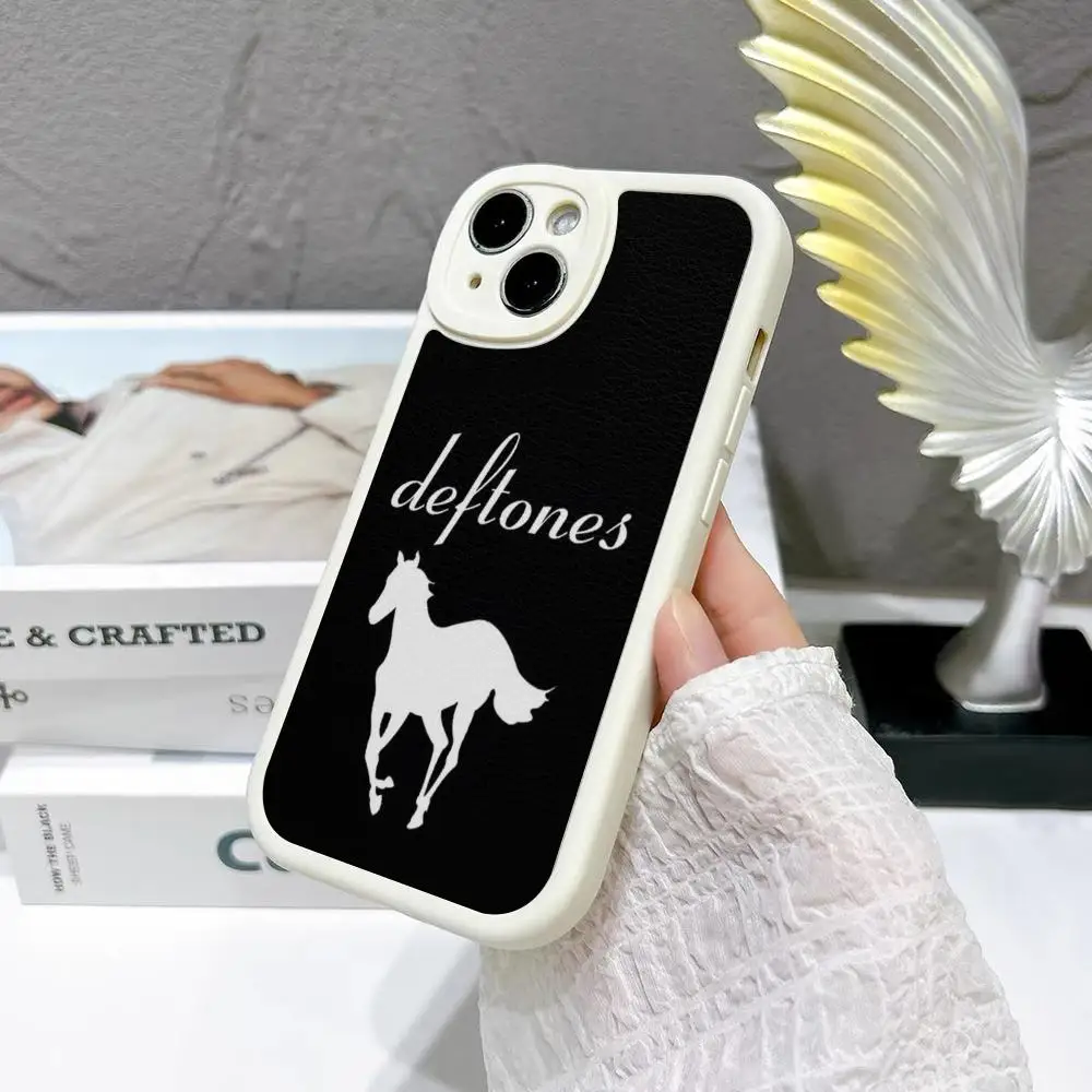 Per IPhone Fashion Deftones custodia per telefono per Iphone 15 14 13 Pro Max 12 11 Mini X Xr Xs 7 8 Puls Cover