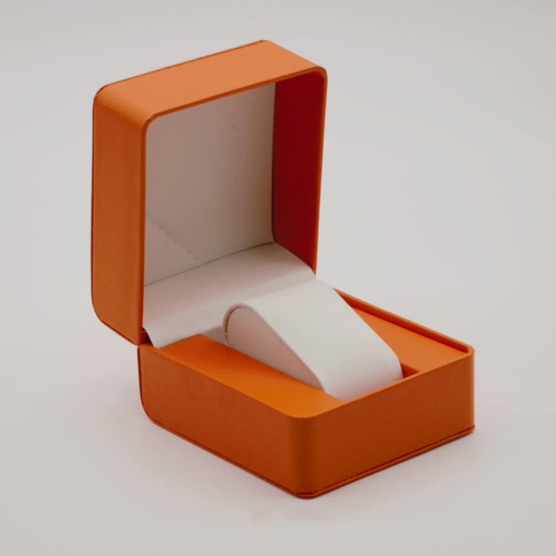 

Подарочная коробка для одиночных часов, защитный раскладушка, чехол для часов, органайзер для наручных часов, элегантная коробка для часов из искусственной кожи для подарка для женщин