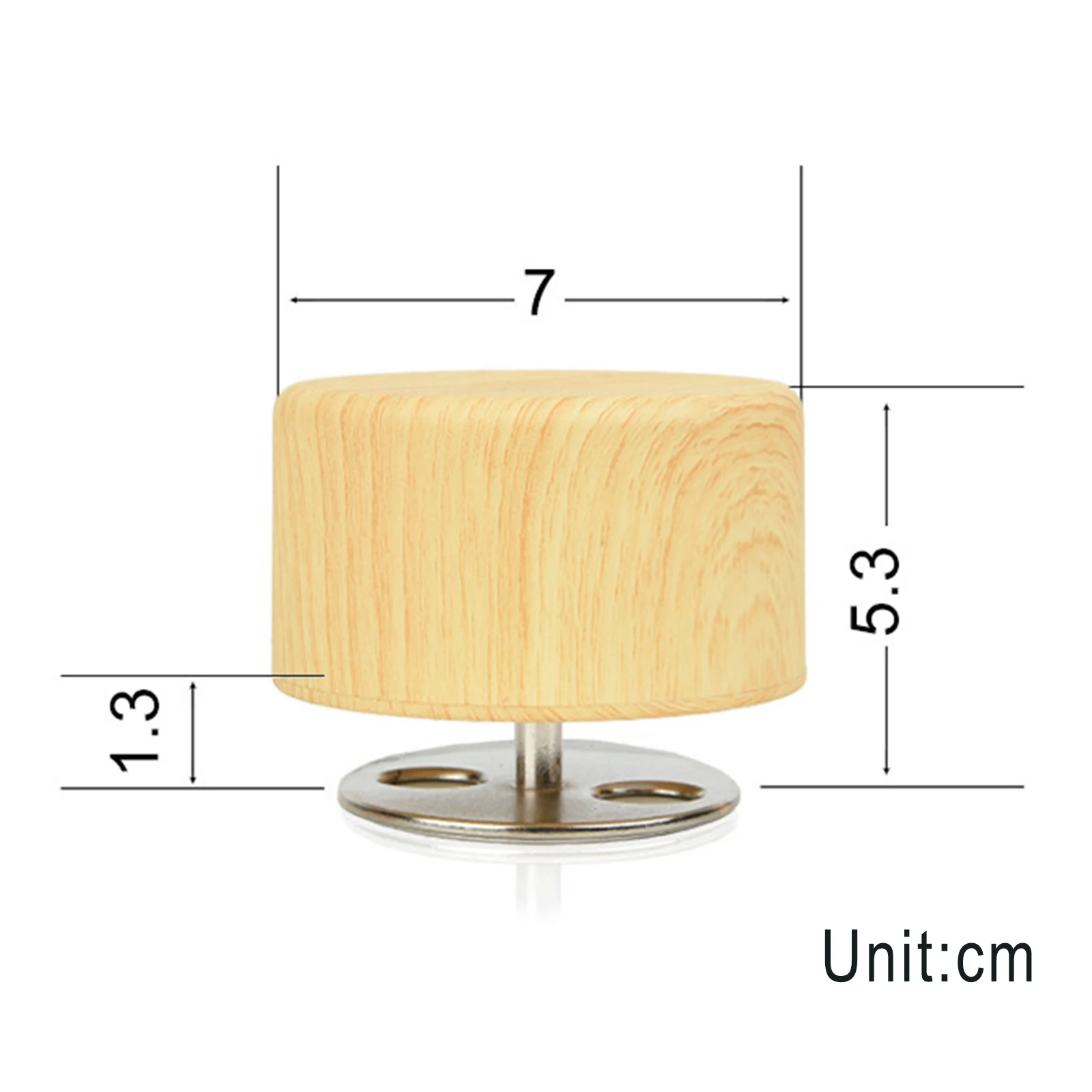 18-Tones Musical Boxes Base Clockwork Accessories Crafts EN Wood Round Base for Valentines Children