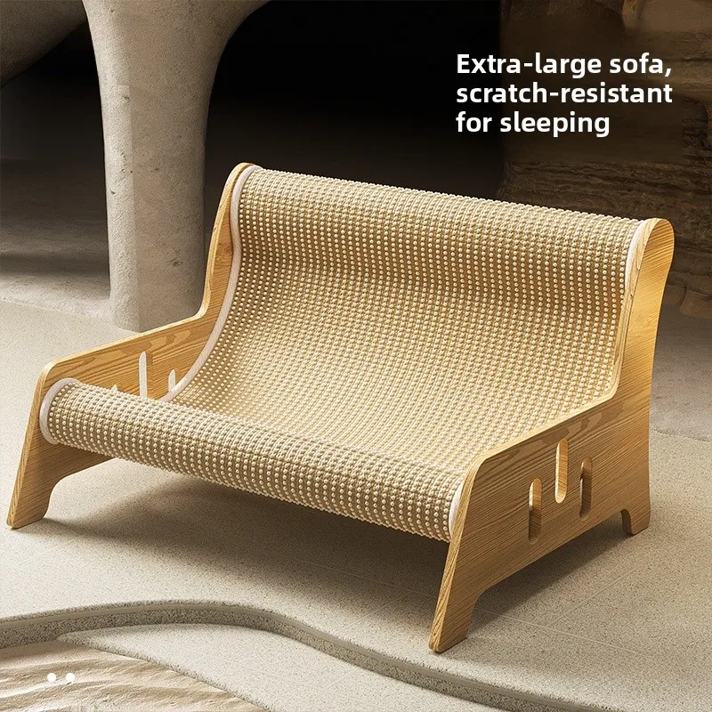 

Extra Large Scratching Board Bed Wear Resistant No edding Jute Material Couch Fi Lounger