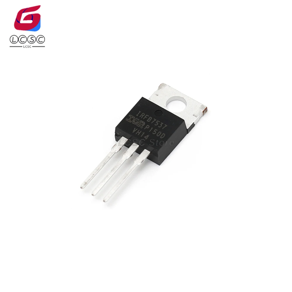 5Pcs/Lot Original IRFB7537 Power MOSFET N-Channel 60V 173A 230W TO-220AB Motor Drive DC/AC Inverters Transistor IRFB7537PBF