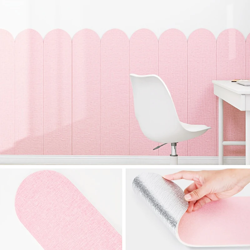 Self-Adhesive Soft 20-Sheet Water-Proof And Moisture-Proof Wall Protection Film Suitable For Bedroom Living Room And Other Area.