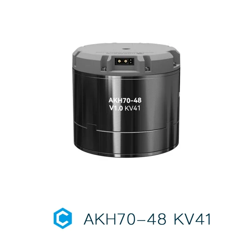CubeMars AKH70-48 V1.0 KV41 Hollow Shaft Actuator 222Nm Peak Torque Integrated FOC Driver For Cable-Routing Robot JointUniFly