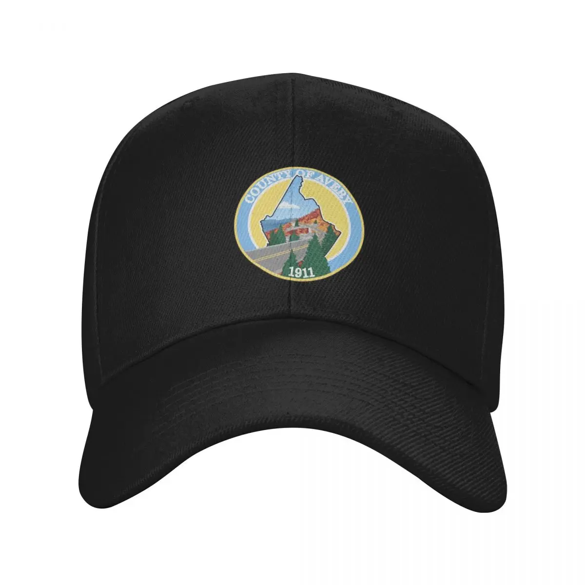 Avery County NC Sticker Baseball Cap custom Hat Hat Beach Hats For Men Women's