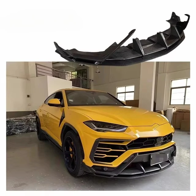 Carbon Front Lip for Lamborghini Urus Upgrade Topcar Style Lamborghini Urus Carbon Fiber Front Lip