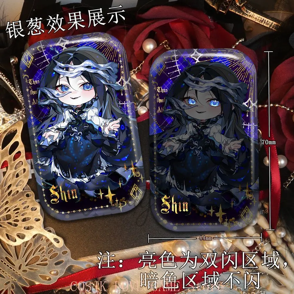 لعبة الطريق إلى أي مكان شالوم شين كوكيليك مربع مزدوج فلاش شارة بروش دبابيس شعار هالوين itabag شارة تأثيري هدية #3