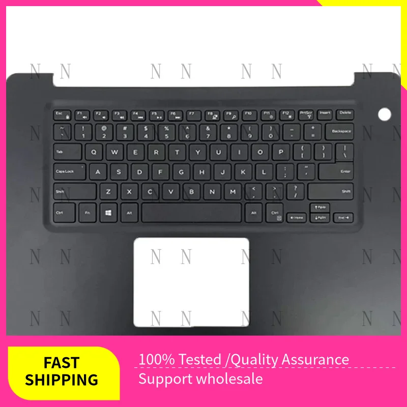 

YJJ For Dell Vostro 15 5000 5581 V5581 Palmrest Upper Case US Keyboard 0K8CNV