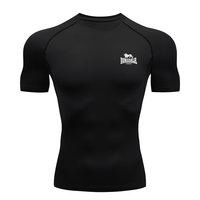 New Compression Shirt Men Fitness Gym Sport Running T-Shirt Rashgard Tops Tee Quick Dry Short Sleeve T-Shirt For Men RL0093