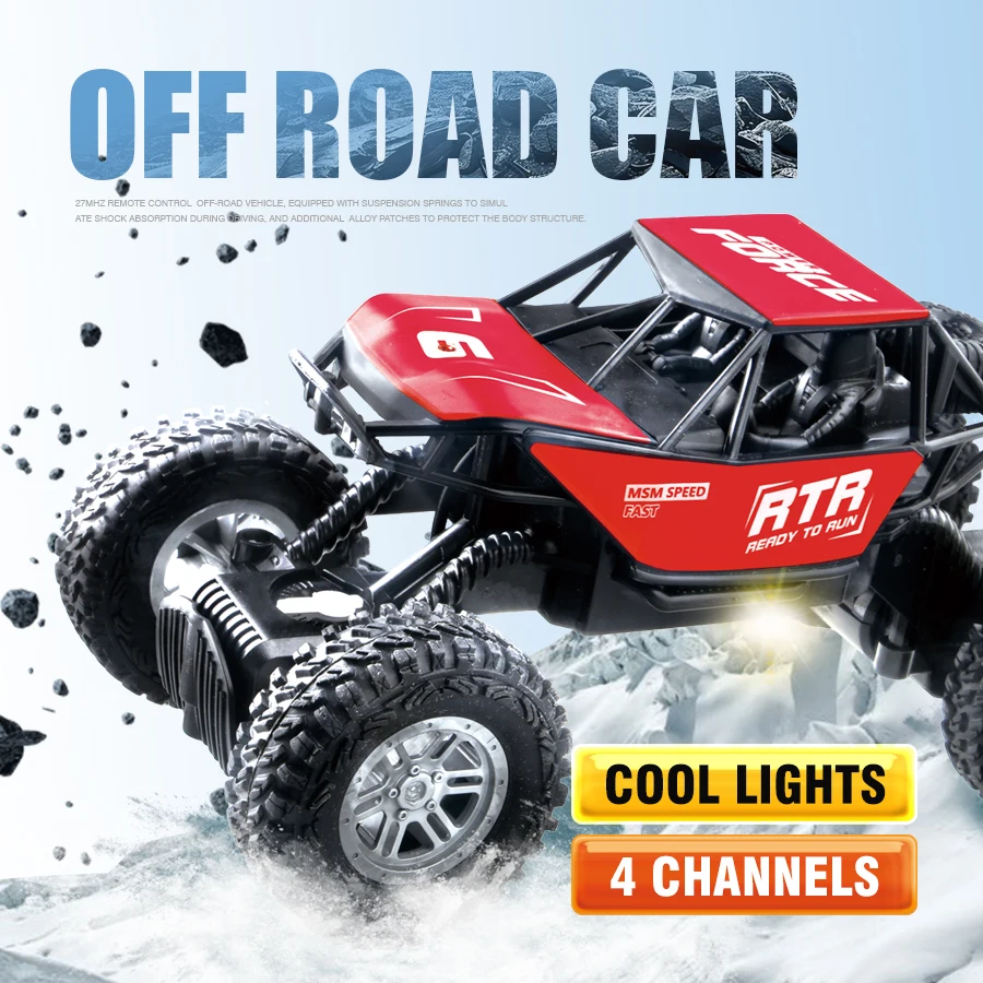 Remote Control Car Off-Road Cl - Kids Outdoor Dirt Toys recension och pris