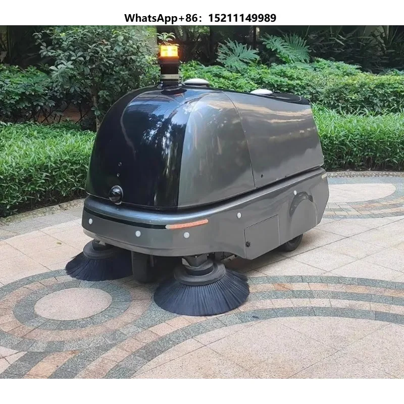 Smart Alloy Outdoor Sweeping Robot