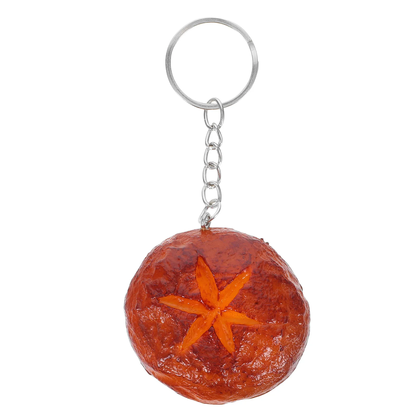 Llavero de champiñón shiitake tostado realista, colgante de PVC vívido, accesorio para bolso, dije de comida simulada, llavero con dije, regalo único