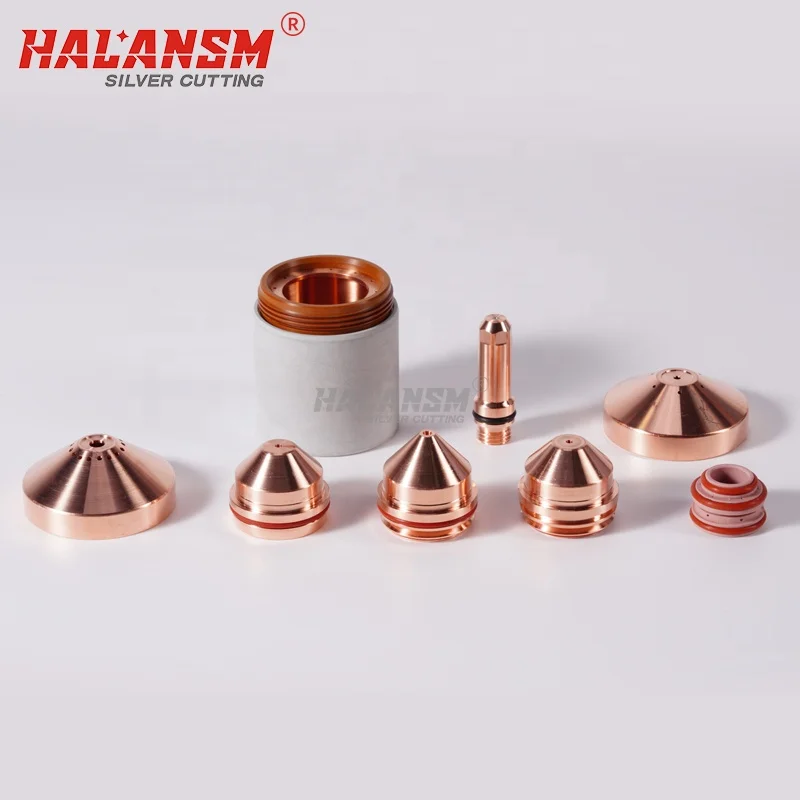 China good quality plasma electrode 220937 220487 nozzle 420044 220892 220890 shield 420045 220536 for Maxpro200