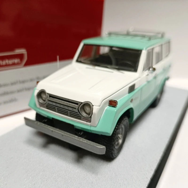 Resin 1:43 Scale FJ55 Land Cruiser Off Road Station Wagon Cars Model Adult Toys Classics Nostalgia Souvenir Gifts Static Display