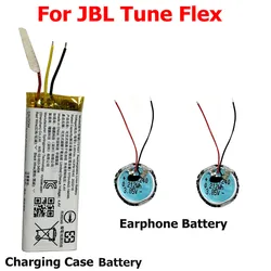 New 1240 3.85V 55mAh Headset Battery for JBl Tune Flex TWS Wireless Bluetooth Earphone Charging Case Compartment
