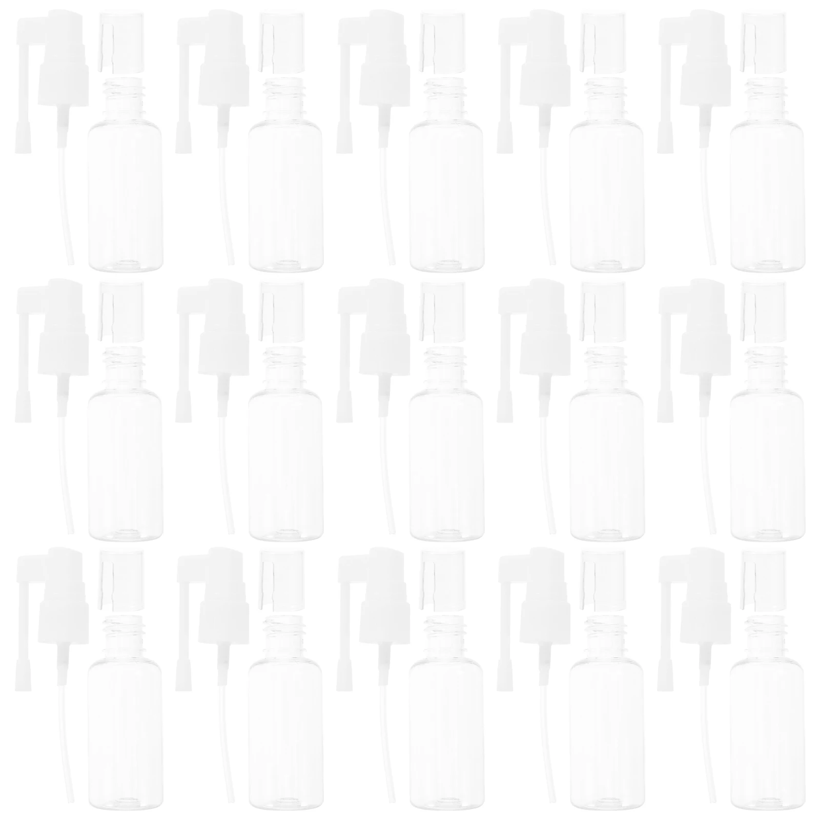 

20pcs 30Ml Mini Spray Bottle Refillable Travel Perfume Atomizer With 360° Rotating Nozzle Fine Mist Portable Liquid Dispenser