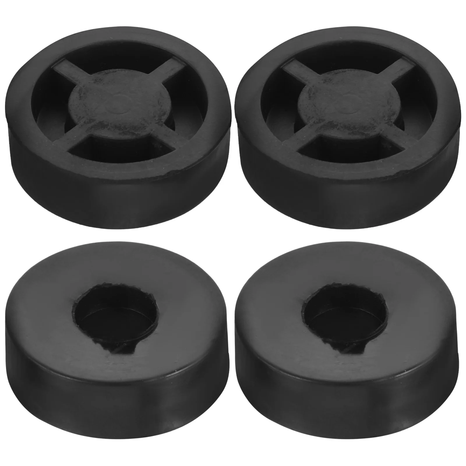 

4pcs Rubber Speaker Isolation Feet Durable Lightweight Subwoofer Pad For Amplifier Turntable Cd Player Audio Equipment Mat