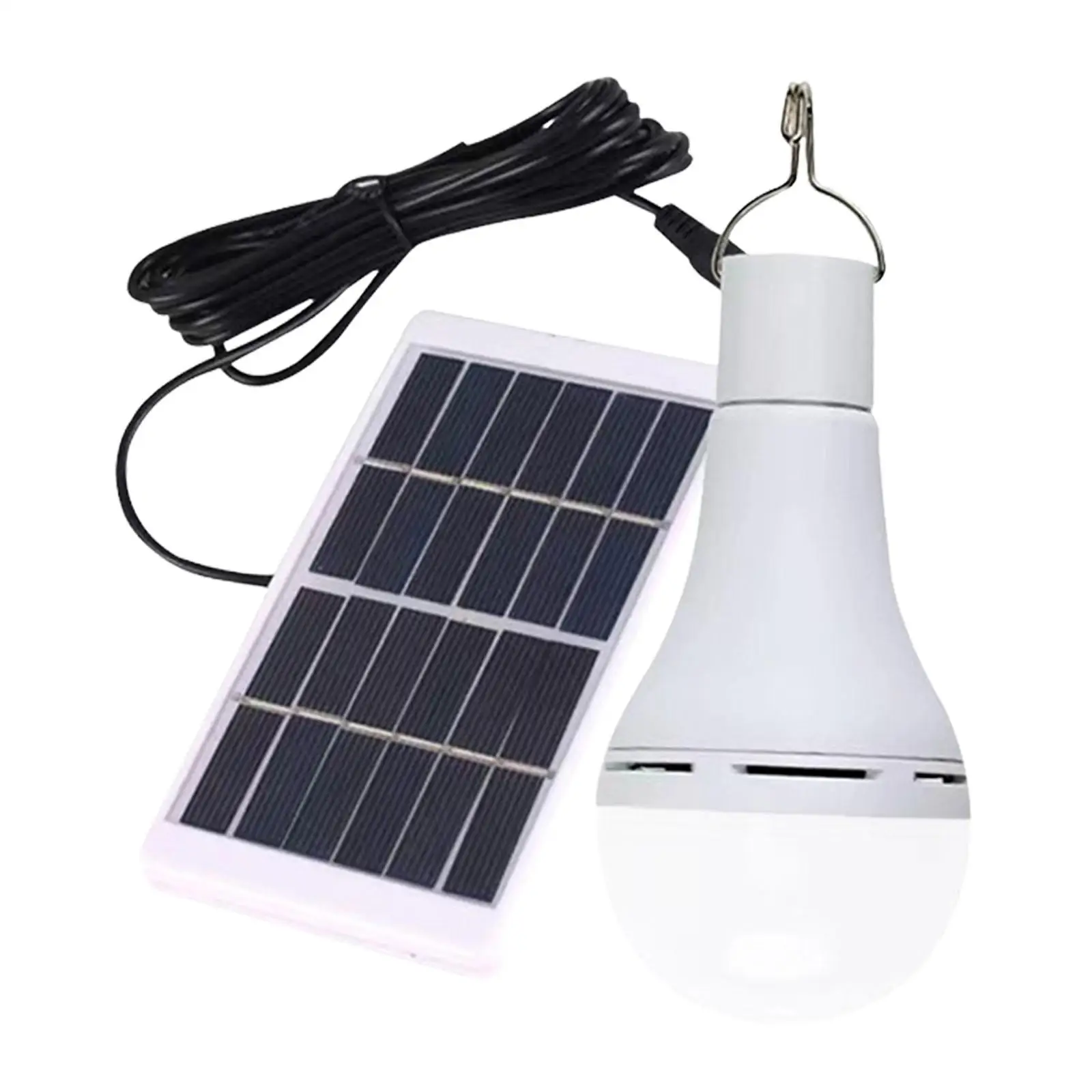 Solar Light Bulb Draagbare oplaadbare zonnelamp voor Home Yard Garden