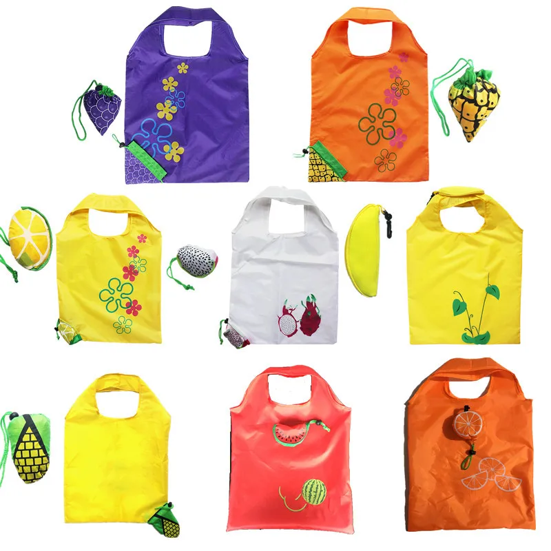 

Fruit Polyester Folding Storage Shopping Bag, Portable Eco-Friendly Bag