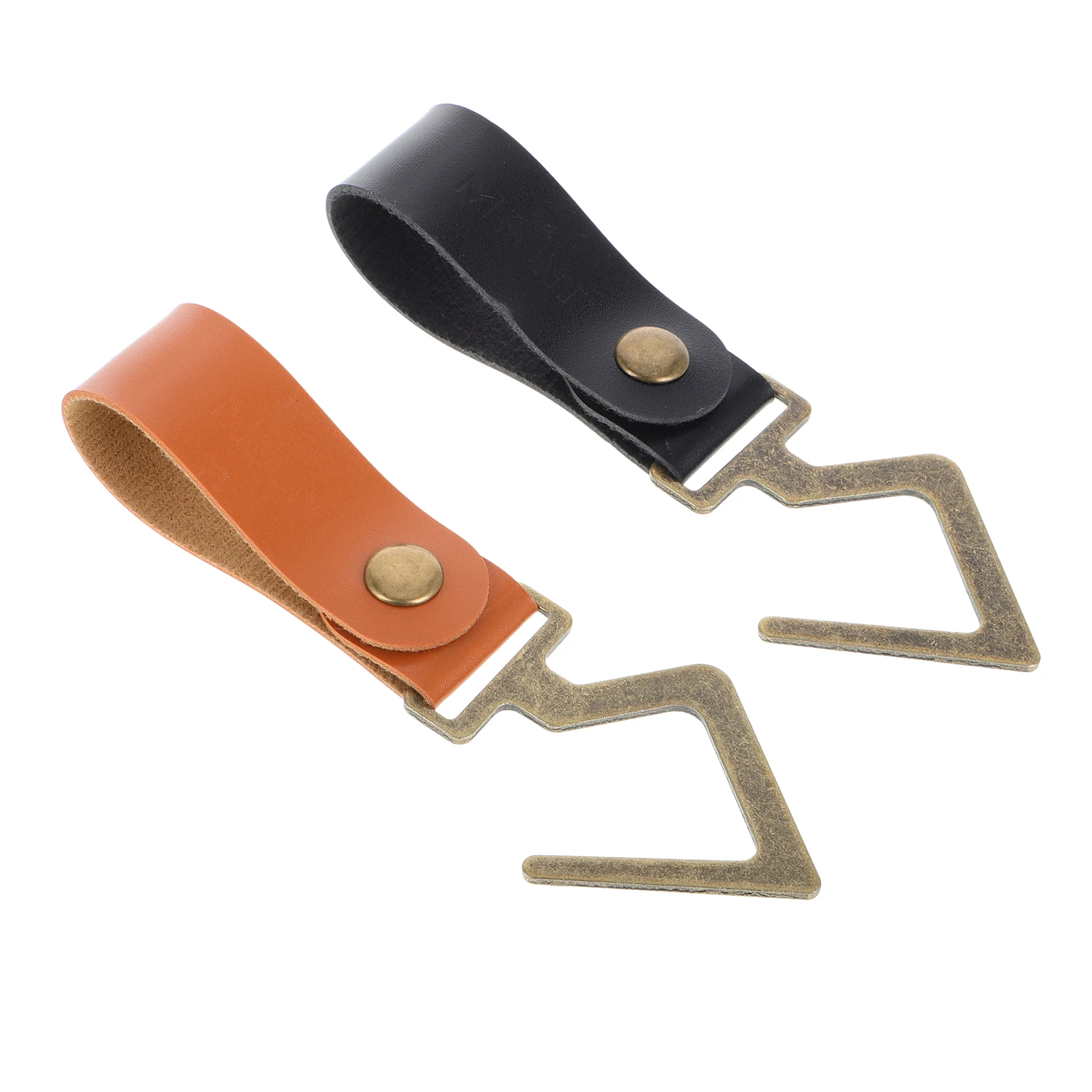 

2pcs Metal Hooks Retro Home Camping Hat Coat Hangers Durable Outdoor Gear Fake Longterm Use Versatile