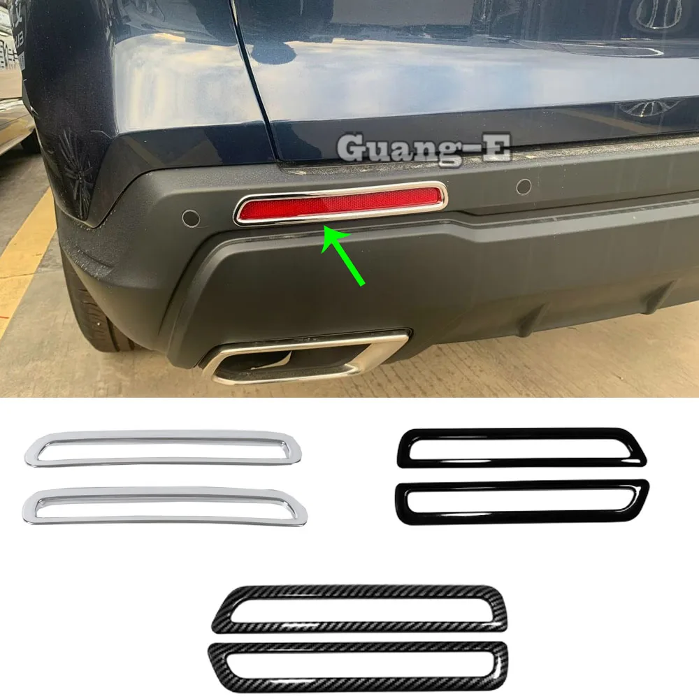 

Car Rear Fog Light Lamp Frame Cover Trim Decoration Frame Eyebrow ABS Plastic Exterior Accessories For Honda CRV CR-V 2023 2024